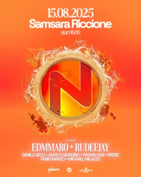 Beach Party al Samsara Riccione 15 agosto 2025. Biglietti e Tavoli
