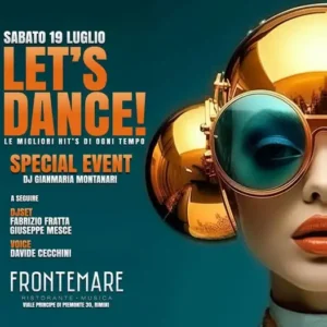 Let'S Dance al Frontemare 19 luglio 2025. Biglietti e Tavoli