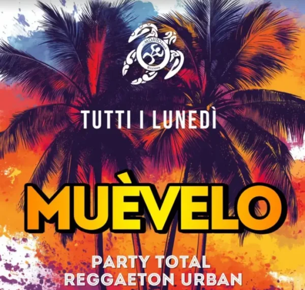Muevelo al Mojitobeach 4 agosto 2025. Biglietti e Tavoli