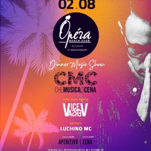 Vice Versa al Opera 02 agosto 2025. Biglietti e Tavoli