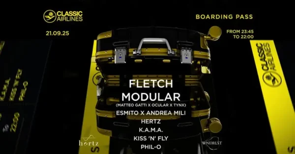 Fletch al Classic Club 21 settembre 2025. Biglietti
