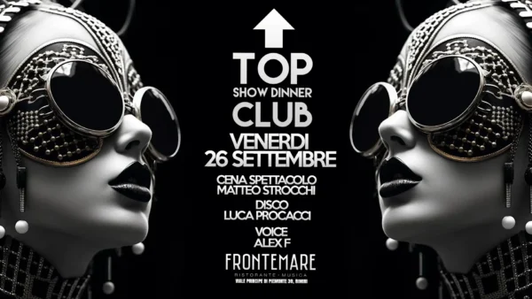 Show Dinner al Frontemare 26 settembre 2025. Biglietti e Tavoli