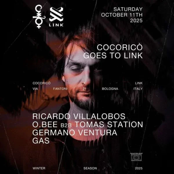 Cocorico Goes To Link Bologna al Cocorico Riccione 11 ottobre 2025. Biglietti e Tavoli