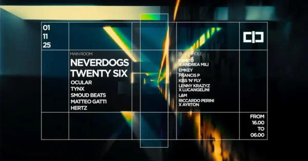 Neverdogs al Classic Club 01 novembre 2025. Biglietti