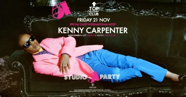 Kenny Carpenter al Frontemare 21 novembre 2025. Biglietti e Tavoli Kenny Carpenter al Frontemare 21 novembre 2025. Biglietti e Tavoli