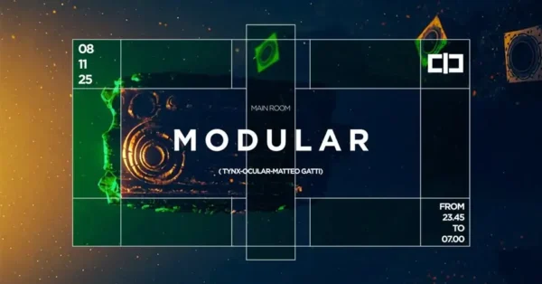 Modular al Classic Club 09 novembre 2025. Biglietti