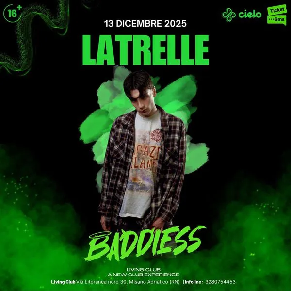 Baddies al Living Disco 13 dicembre 2025. Biglietti e Tavoli