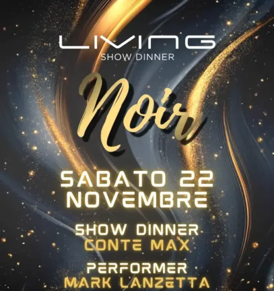 Noir al Living Disco 22 novembre 2025. Biglietti