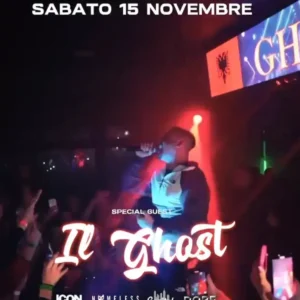 Il Ghost al Vision Club 15 novembre 2025. Biglietti