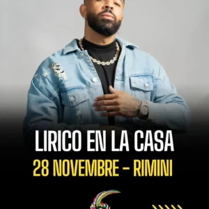 Lirico al Wonderland Club 28 novembre 2025. Biglietti