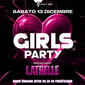 Latrelle al Vision Club 13 dicembre 2025.