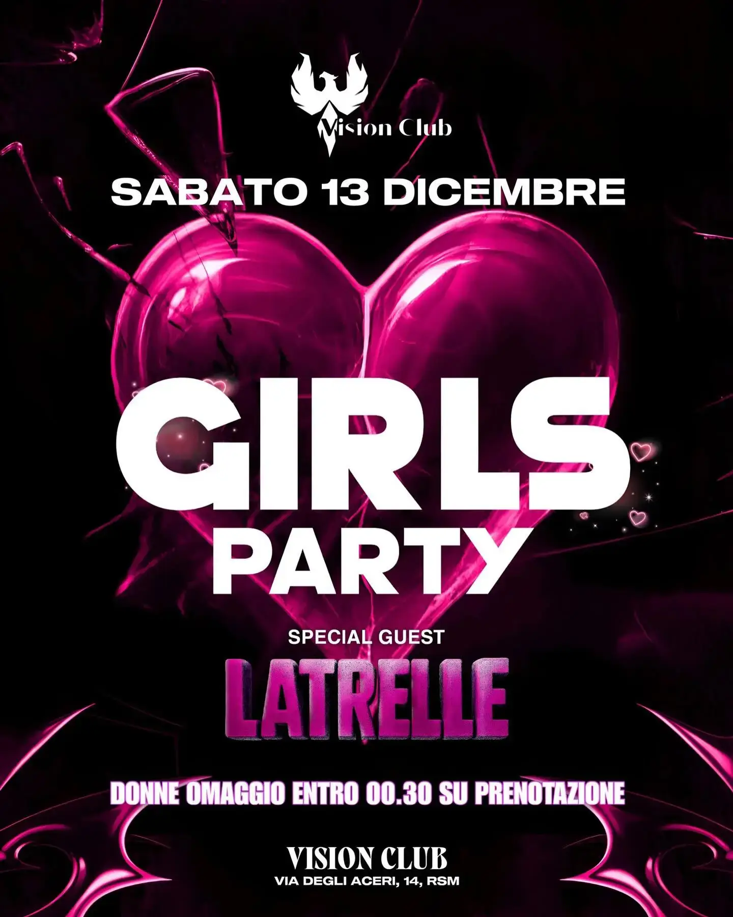 LATRELLE @ Vision Club 13 dicembre 2025.