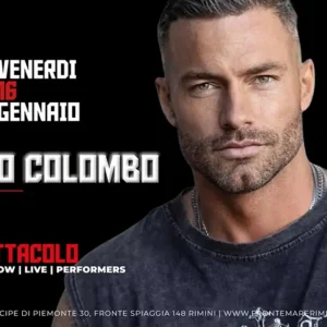 Eugenio Colombo al Frontemare 16 gennaio 2026. Ticket Tavoli