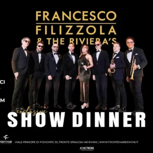 Francesco Filizzola al Frontemare 20 febbraio 2026. Ticket Tavoli