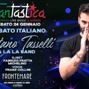 Gaetano Tasselli al Frontemare 24 gennaio 2026. Ticket Tavoli