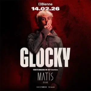 Glocky al Matis Bologna 14 febbraio 2026. Ticket Tavoli