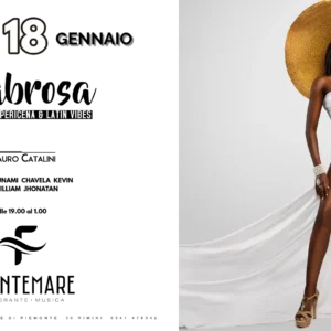 Sabrosa al Frontemare 18 gennaio 2026. Ticket Tavoli