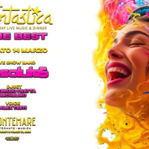Absolute5 al Frontemare 14 marzo 2026. Ticket Tavoli