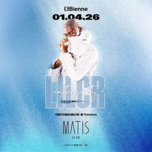 Lil CR al Matis Bologna 01 aprile 2026. Ticket Tavoli