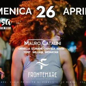 Sabrosa al Frontemare 26 aprile 2026. Ticket Tavoli