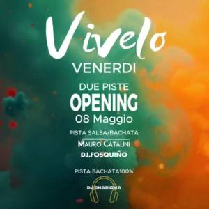 Vivelo al Beso Club 08 maggio 2026. Ticket Tavoli