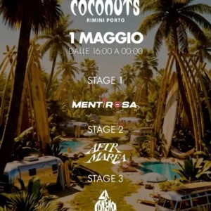 Mentirosa al Coconuts 01 maggio 2026. Ticket Tavoli