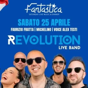 Revolution al Frontemare 25 aprile 2026. Ticket Tavoli