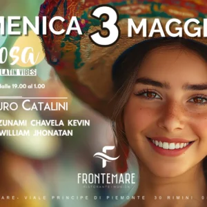 Sabrosa al Frontemare 03 maggio 2026. Ticket Tavoli