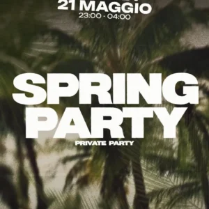 Spring Party al Bikini 21 maggio 2026. Ticket