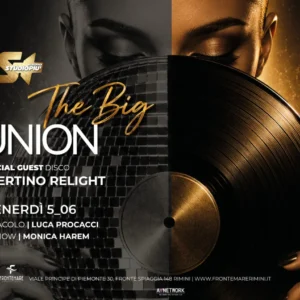The big Reunion al Frontemare 05 giugno 2026. Ticket Tavoli