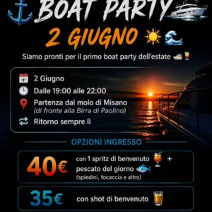 White Sand al Boat Party Rimini 02 giugno 2026. Ticket