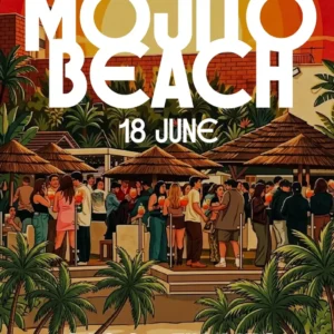 Beach Party al Mojitobeach 18 giugno 2026. Ticket Tavoli