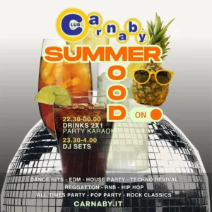 Summer Mood al Carnaby 11 giugno 2026. Ticket