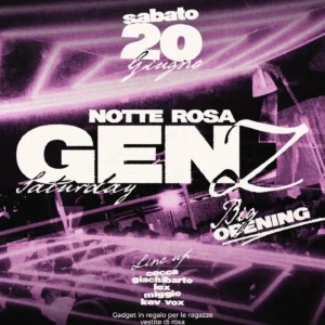 Gen z al Bikini 20 giugno 2026. Ticket