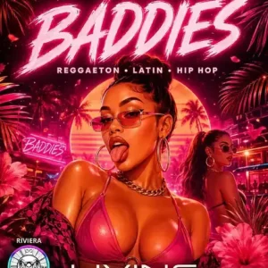 Baddies Party al Living Disco 10 luglio 2026. Ticket Tavoli