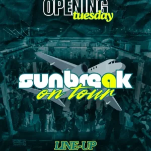 Sunbreak on Tour al Living Disco 30 giugno 2026. Ticket Tavoli