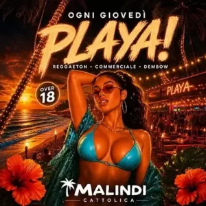 Playa al Malindi Biky Beach 02 luglio 2026. Ticket Tavoli