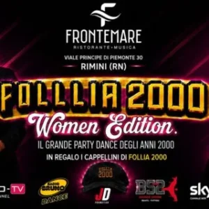 Schiuma Party al Beso Club 01 luglio 2026. Ticket Tavoli