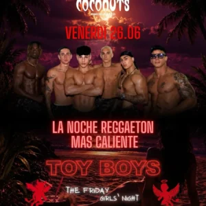Tony Boys al Coconuts 26 giugno 2026. Ticket Tavoli
