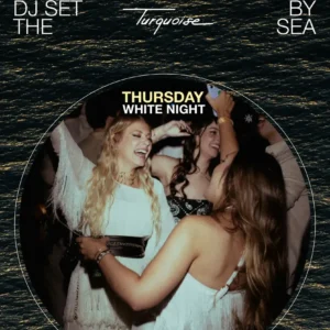 White Night al Turquoise 18 giugno 2026.  Tavoli