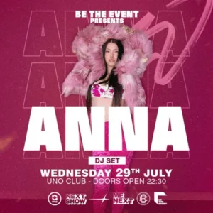 Anna al Uno Malta 29 luglio 2026. Ticket