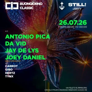 Antonio Pica al Classic Club 26 luglio 2026. Ticket