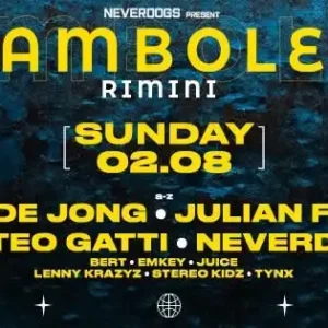 Bamboleo show case al Classic Club 02 agosto 2026. Ticket
