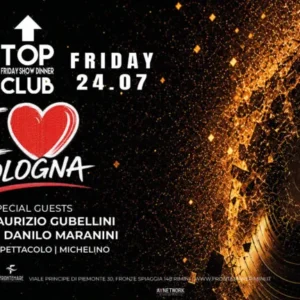 I love Bologna al Frontemare 24 luglio 2026. Ticket Tavoli