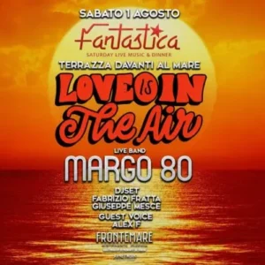 Margo 80 al Frontemare 01 agosto 2026. Ticket Tavoli