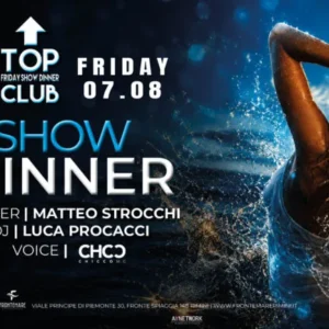 Show Dinner al Frontemare 07 agosto 2026. Ticket Tavoli