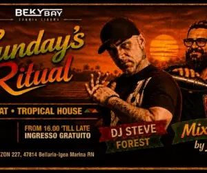 Sunday Ritual al Beky Bay 19 luglio 2026. Ticket