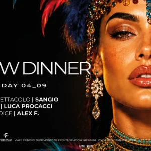 Show Dinner al Frontemare 04 settembre 2026. Ticket Tavoli