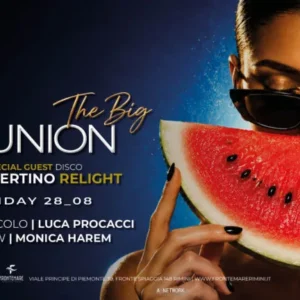 The Big Reunion al Frontemare 28 agosto 2026. Ticket Tavoli