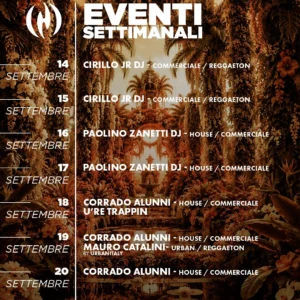 Paolino Zanetti Dj al Coconuts 16 settembre 2026. Ticket Tavoli